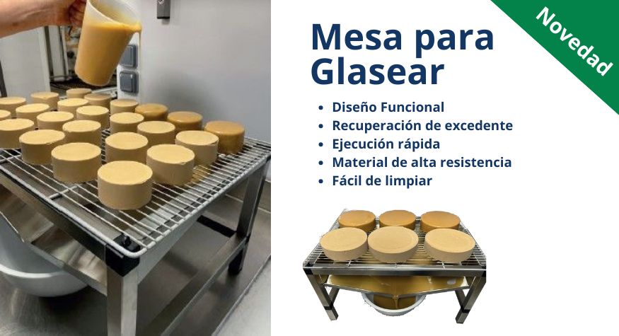 slider mesa para glasear